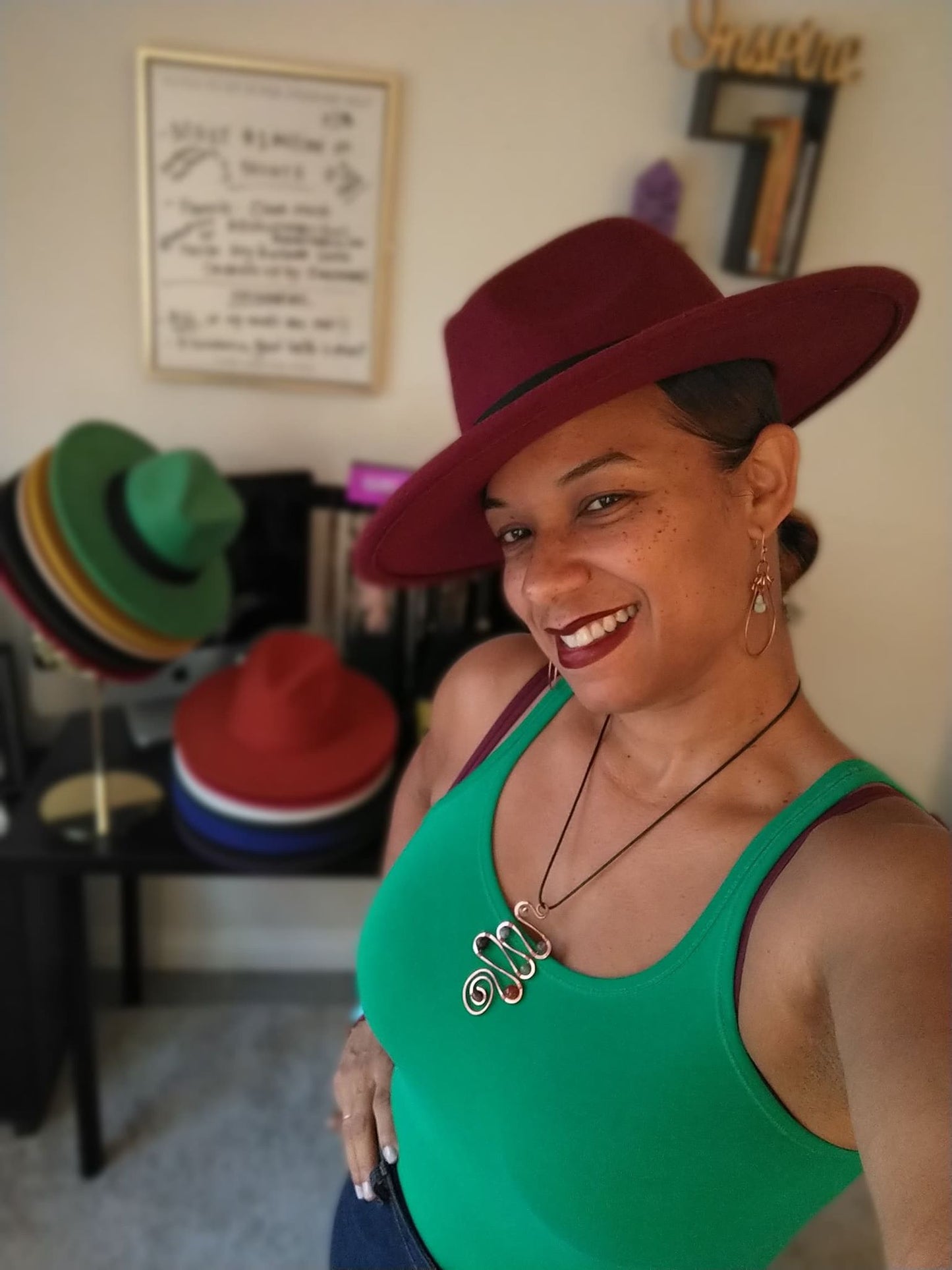 Red bottom hats & Dope hats