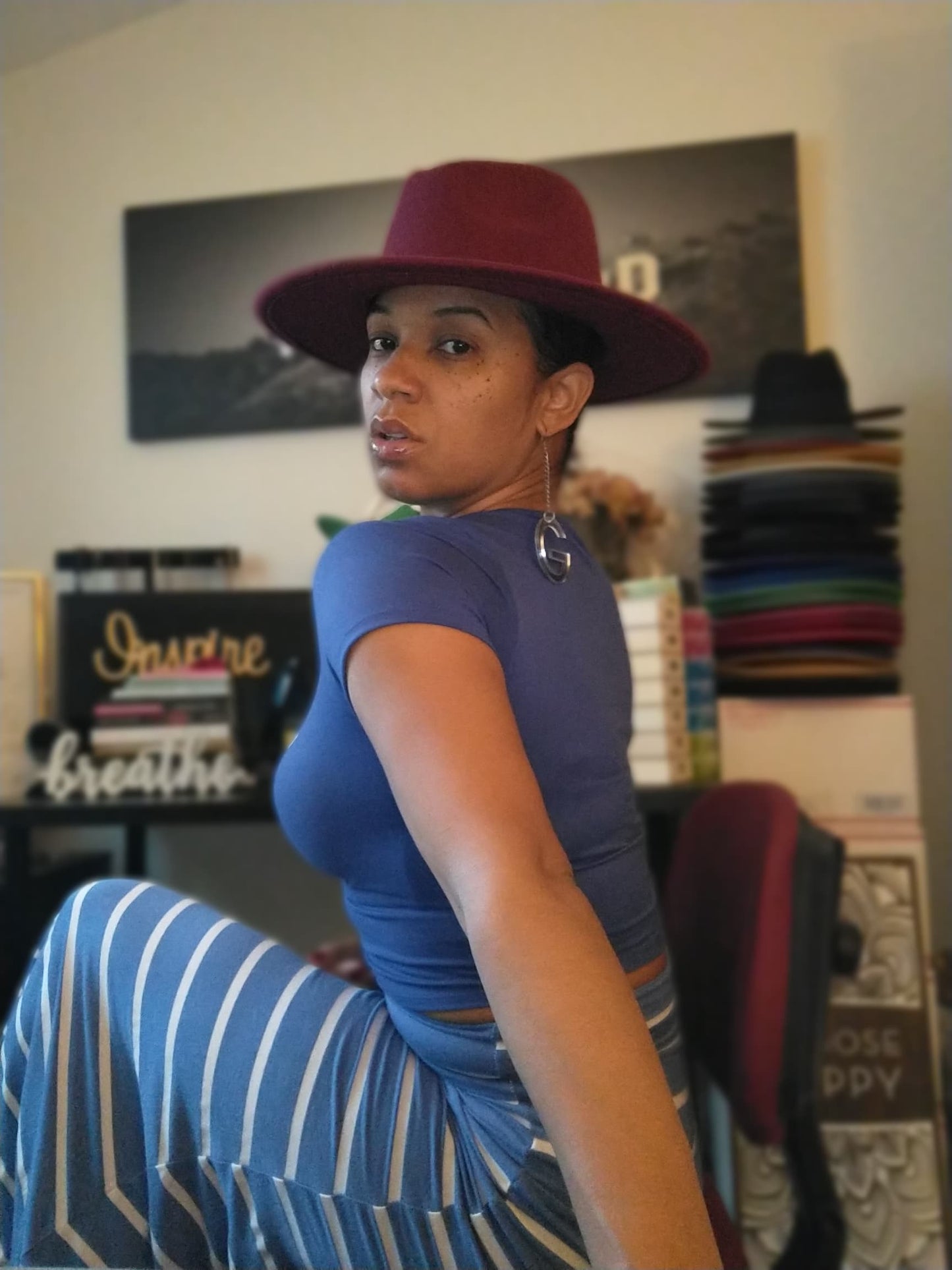 Red bottom hats & Dope hats