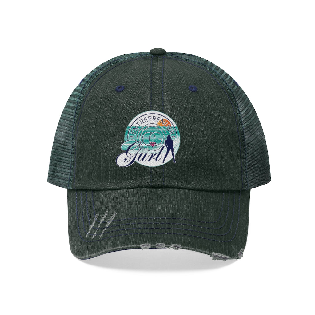 Entrepreneur Gurl - Unisex Trucker Hat (color logo)
