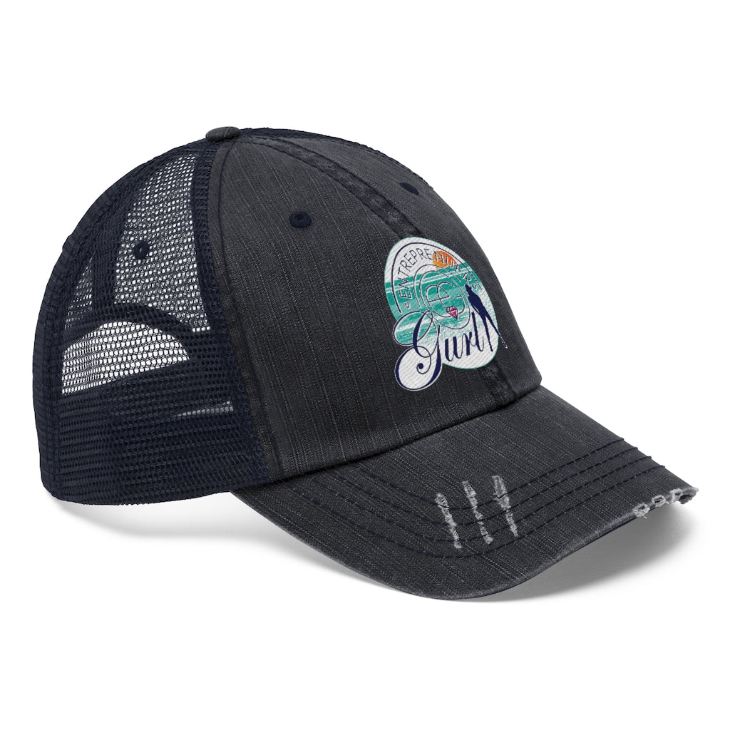 Entrepreneur Gurl - Unisex Trucker Hat (color logo)