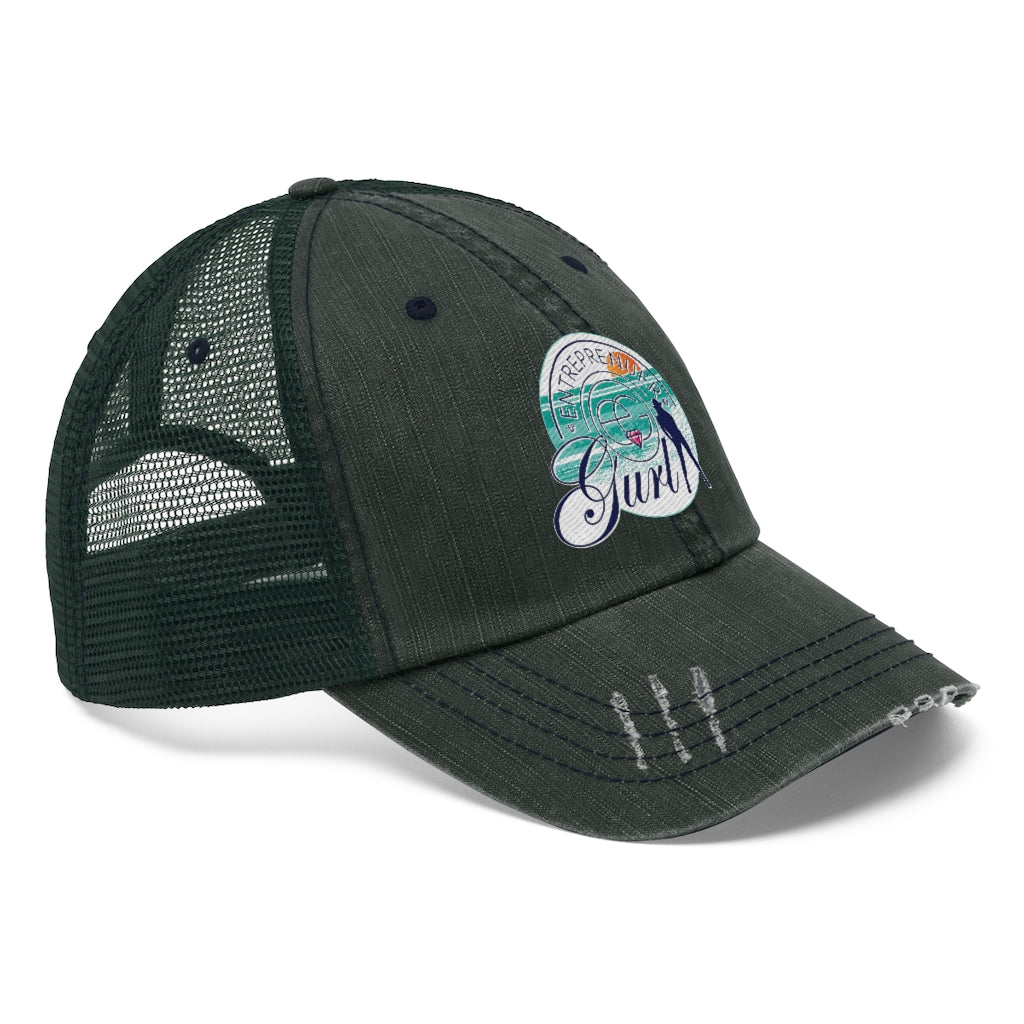 Entrepreneur Gurl - Unisex Trucker Hat (color logo)