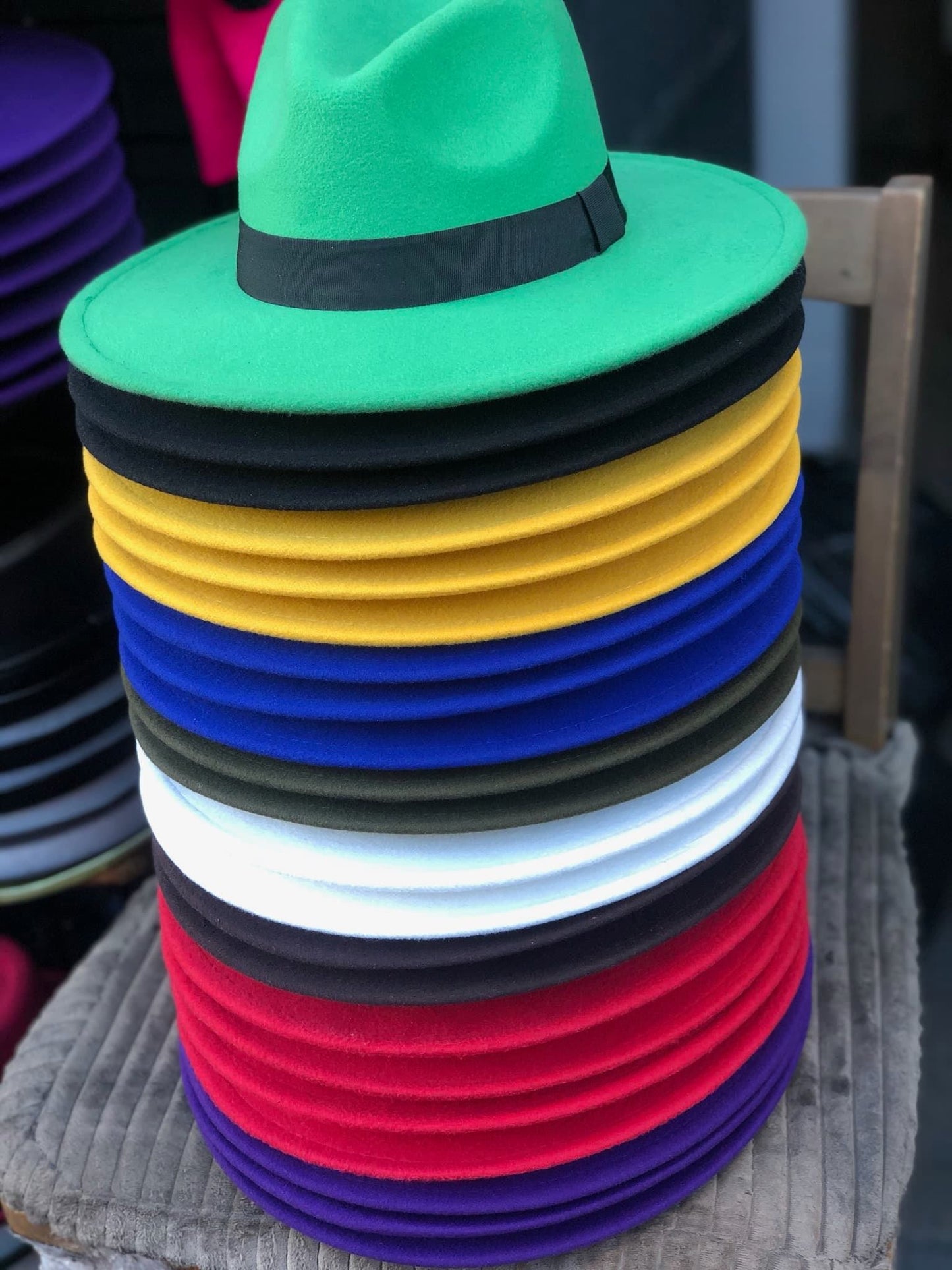 Red bottom hats & Dope hats
