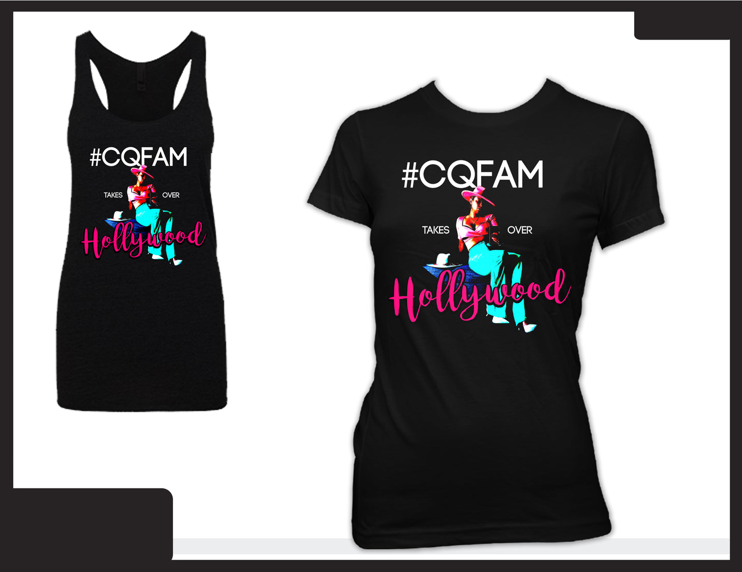 T-Shirt, Tank Top (OR) Backpack (FREE Custom Instagram handle - ADD IN NOTES AT CHECKOUT)