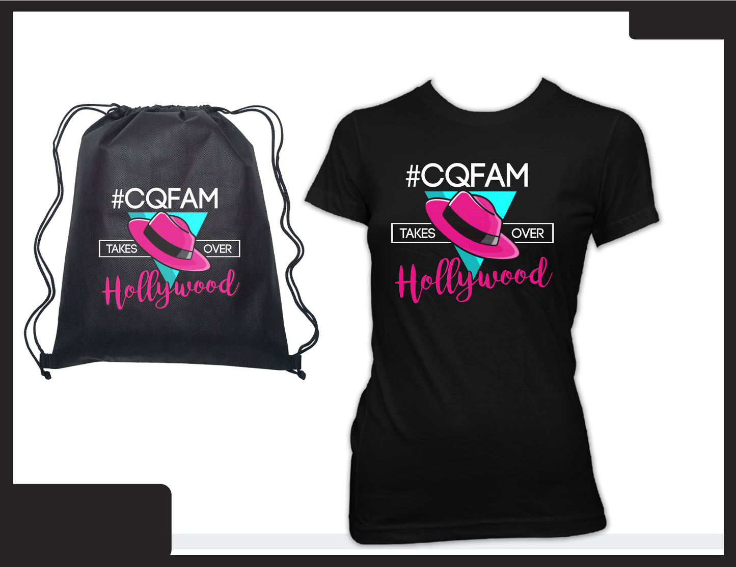 T-Shirt, Tank Top (OR) Backpack (FREE Custom Instagram handle - ADD IN NOTES AT CHECKOUT)