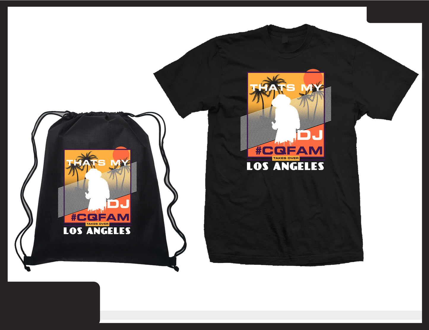 T-Shirt, Tank Top (OR) Backpack (FREE Custom Instagram handle - ADD IN NOTES AT CHECKOUT)