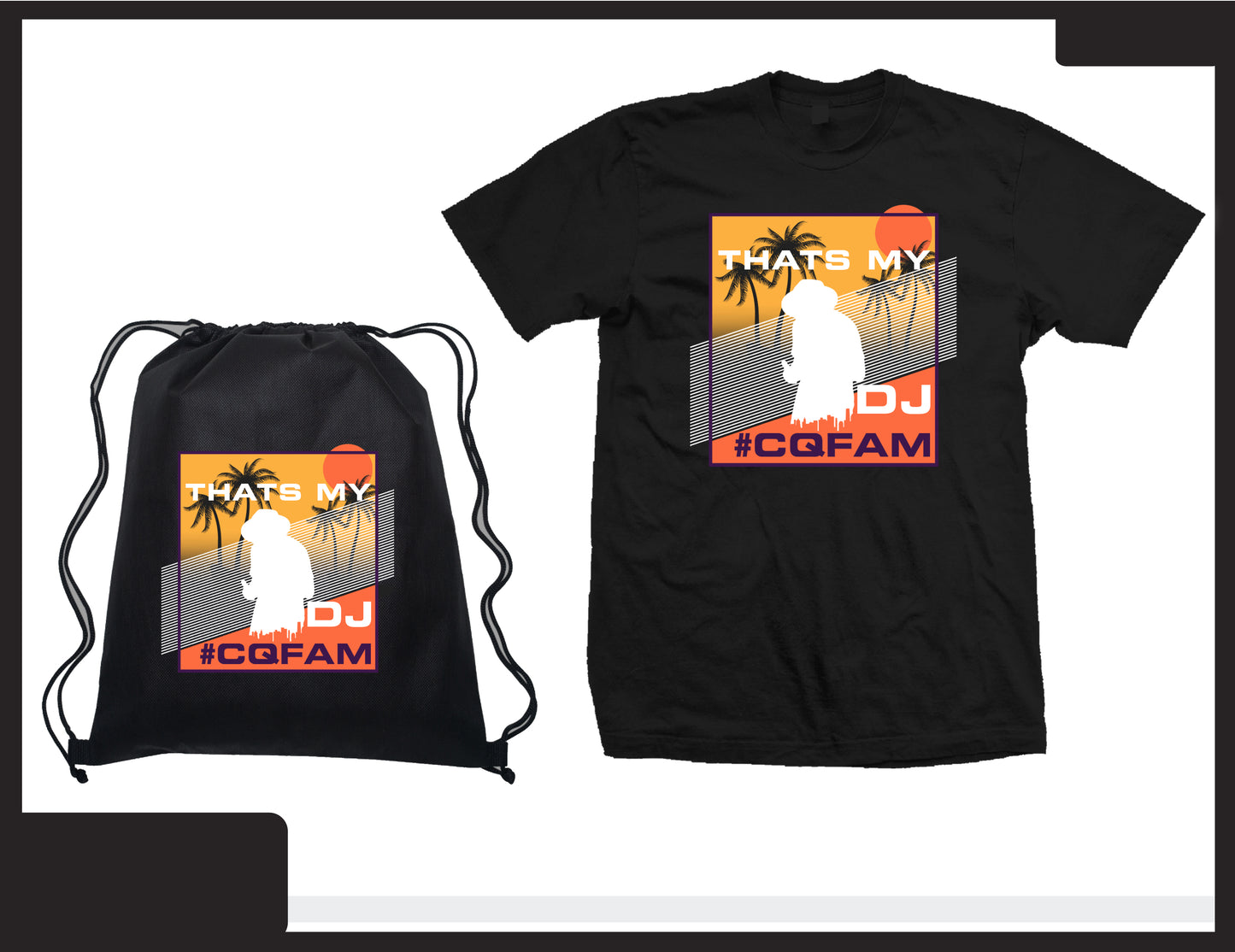 T-Shirt, Tank Top (OR) Backpack (FREE Custom Instagram handle - ADD IN NOTES AT CHECKOUT)
