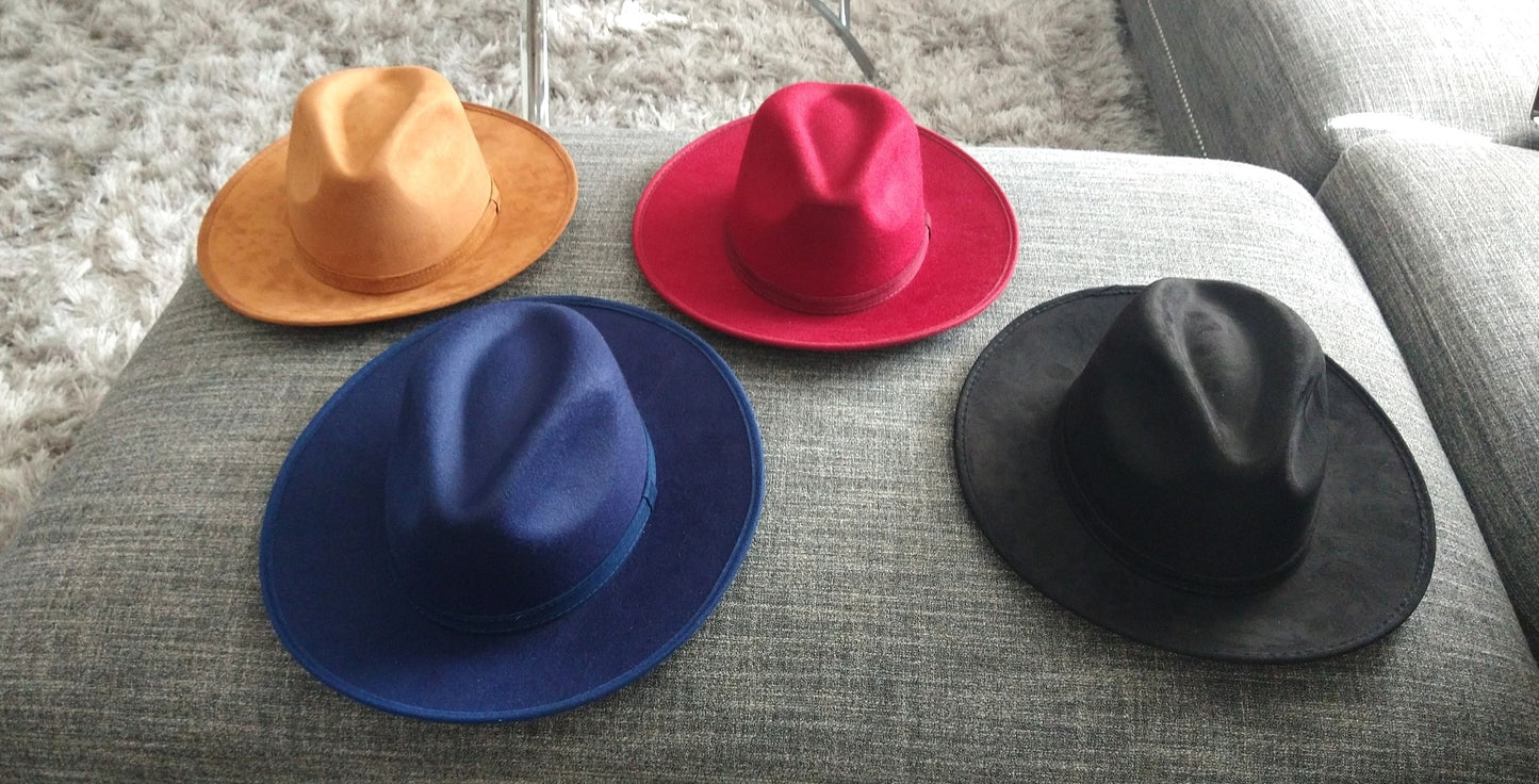 Straw & Suede Hats