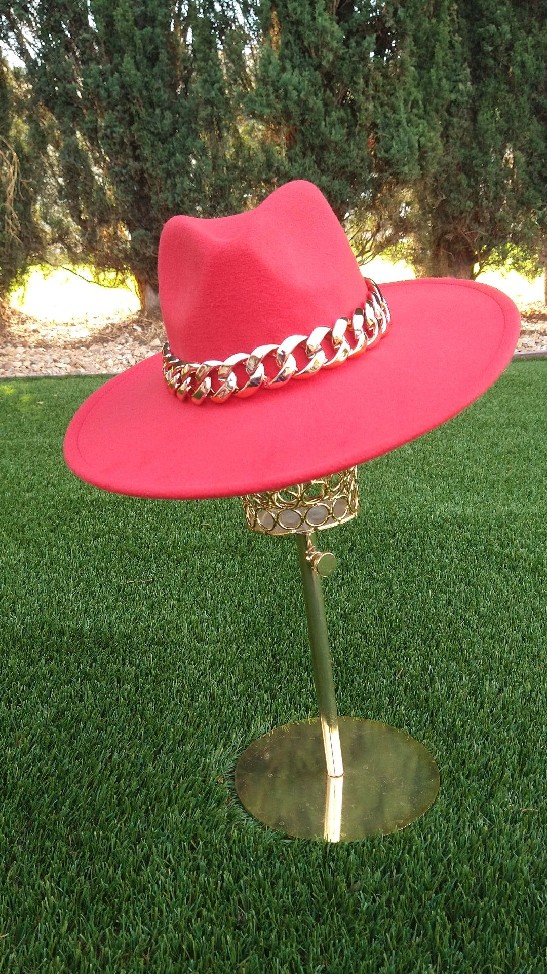 Red bottom hats & Dope hats