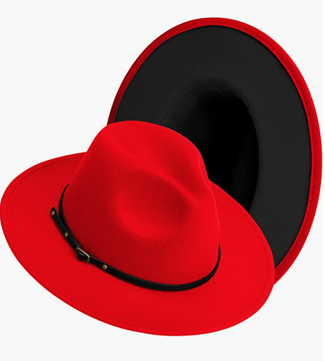 Red bottom hats & Dope hats