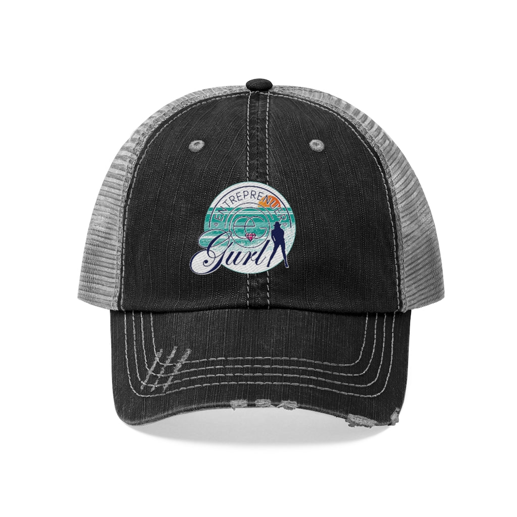 Entrepreneur Gurl - Unisex Trucker Hat (color logo)